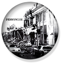 chapa de 25mm, Pennywise, Wildcard album button